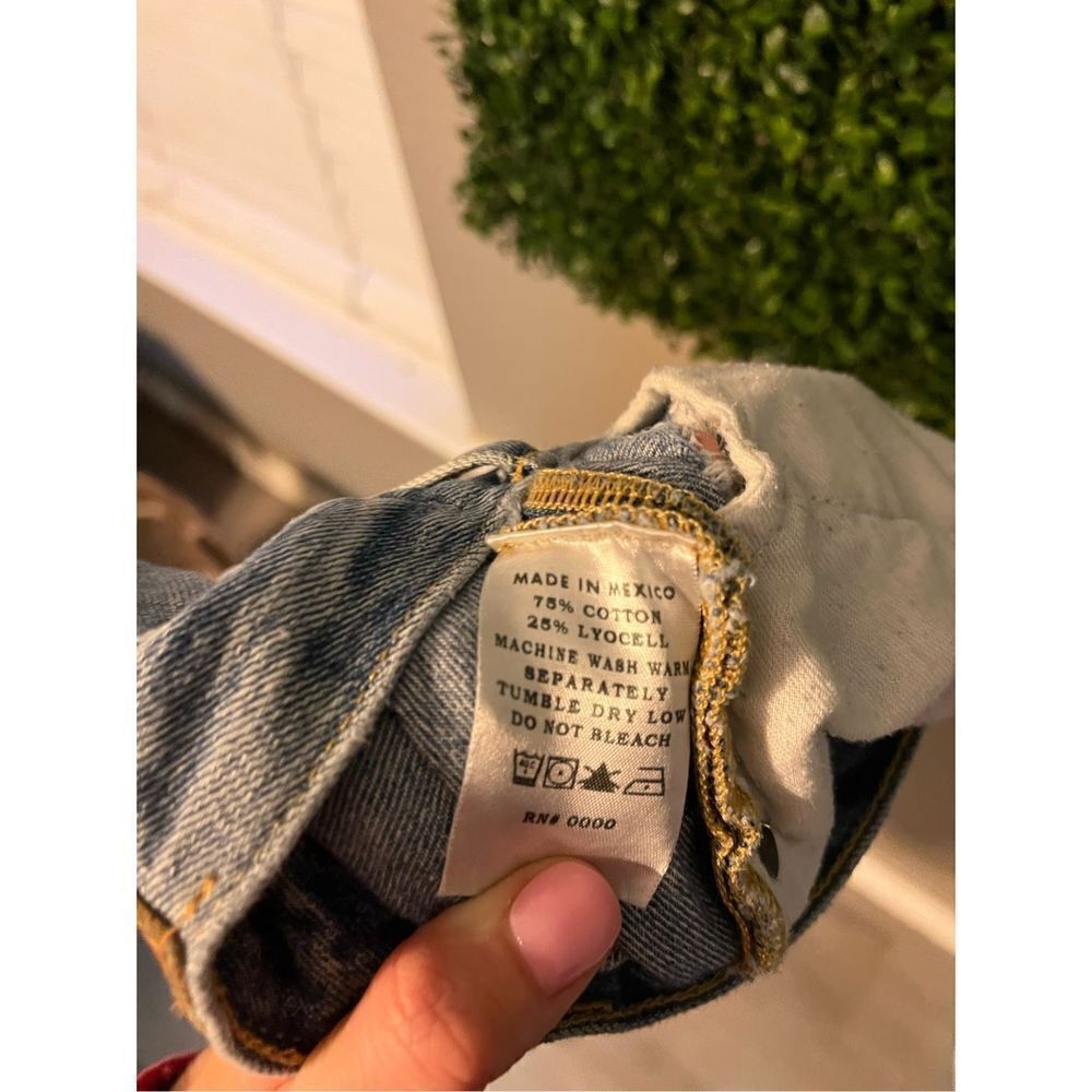 Able The Slouch Distressed Denim Jeans Size 24 - Picture 6 of 7